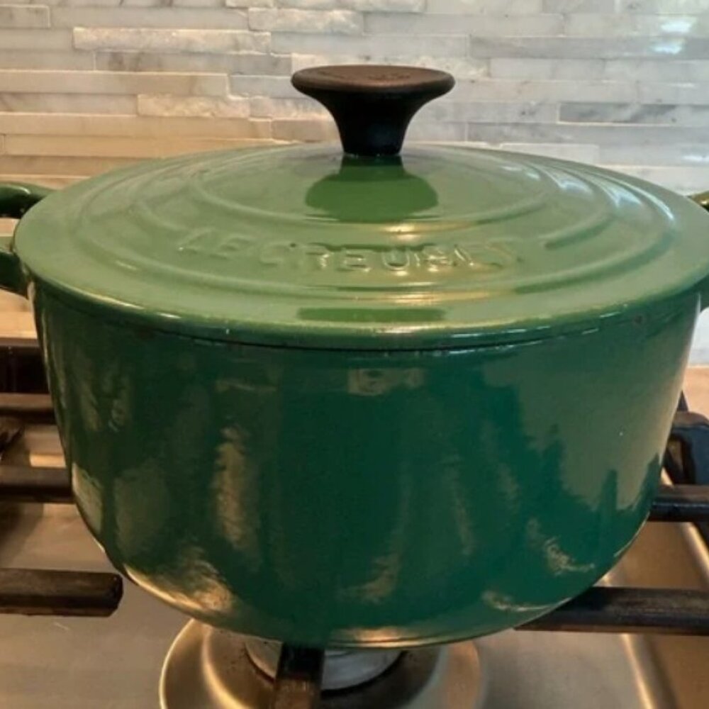 Le Creuset Vintage Green #22 Dutch Oven